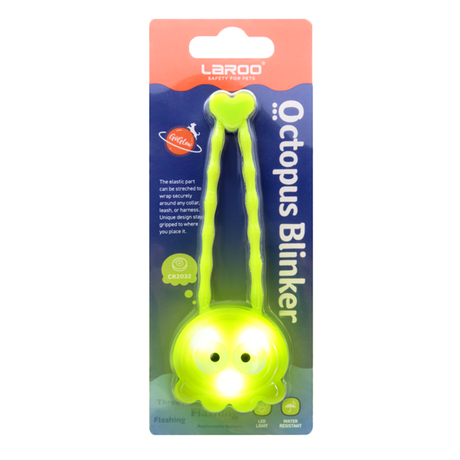 LaRoo萊諾 章魚LED發光吊飾 狗項圈吊飾