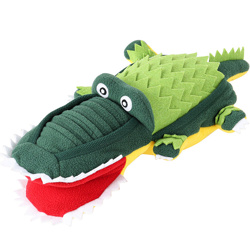 DogLemi多樂米 嗅聞益智訓練藏食玩具 鱷魚