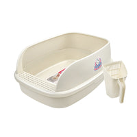 貓樂適 半封閉式貓砂盆 麵包貓砂盆 白色4升 8升 15升