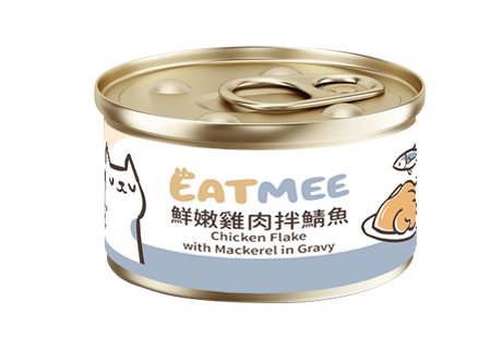 EATMEE易特咪 無穀貓罐 鮮嫩雞肉系列 80g x 24 罐/箱