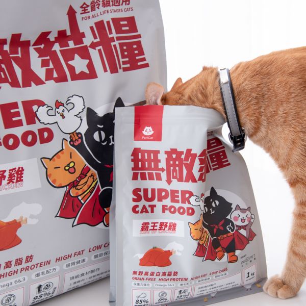 ParkCat貓樂園 無敵貓糧 小霸王貓飼料 1kg 2kg