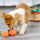 DogLemi多樂米 嗅聞益智訓練藏食玩具 拔蘿蔔
