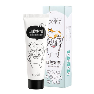 Maoup毛起來 口腔對策 喵口回春潔牙凝膠 75g 貓牙膏