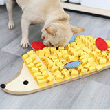 DogLemi多樂米 刺蝟造型寵物嗅聞墊 發聲玩具 藏食玩具