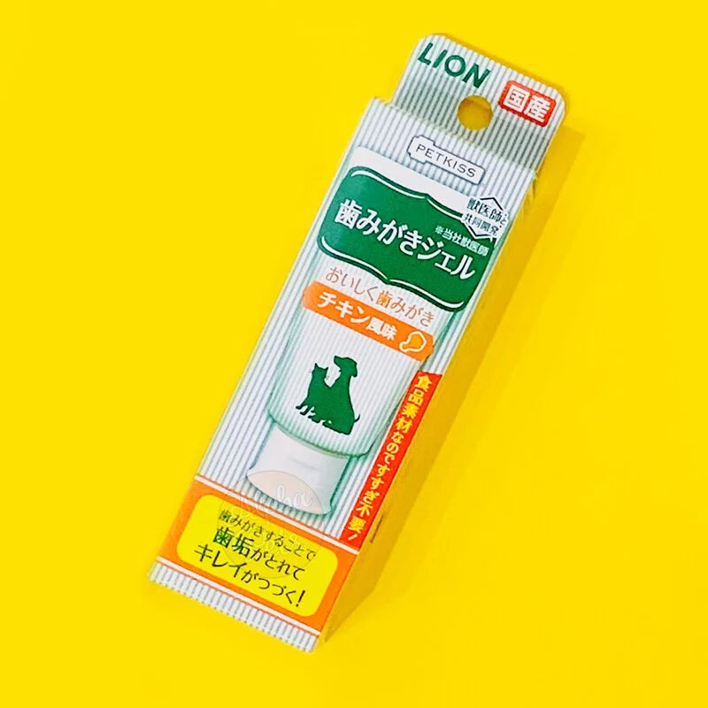 LION日本獅王 PETKISS 親親寵物牙膏 40g