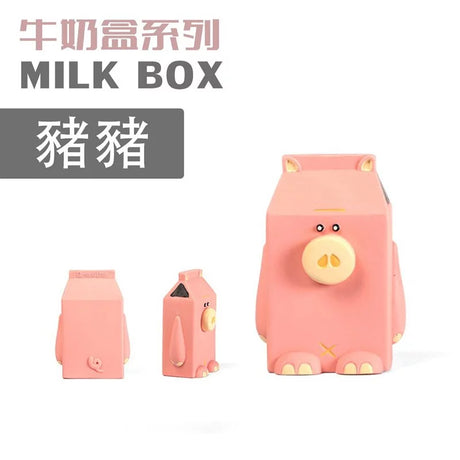 Q-MONSTER 牛奶盒子家族 耐咬 潔牙 發聲玩具