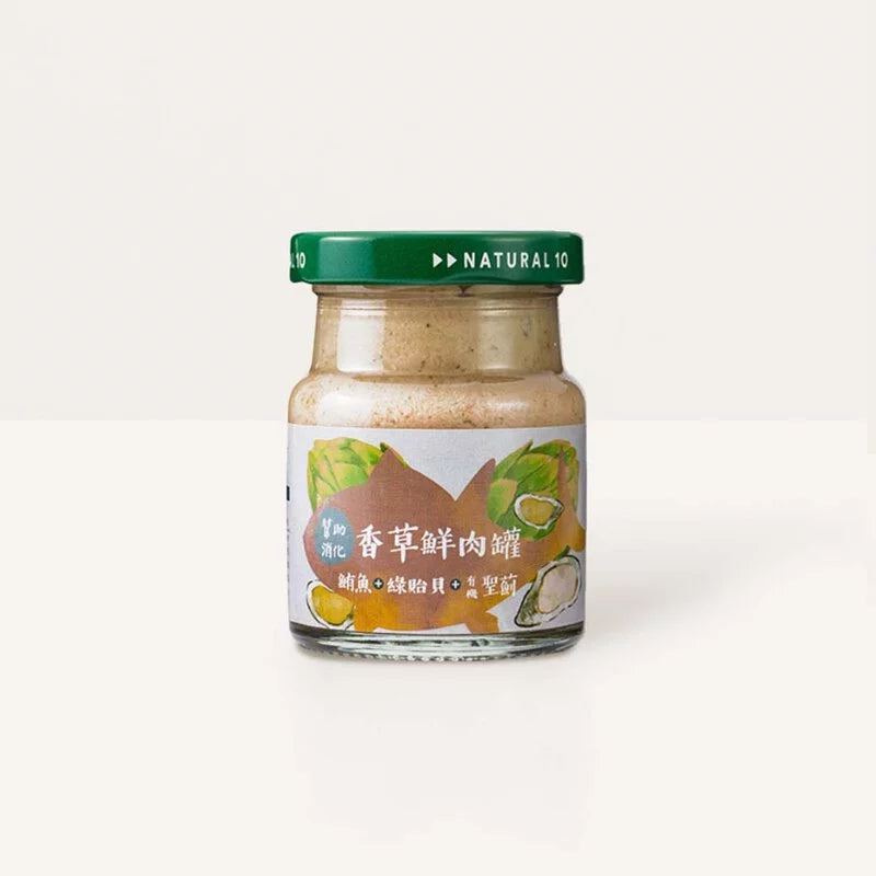 NATURAL10自然食 香草鮮肉罐 犬貓適用 65g 台灣製造