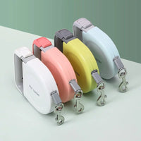 寵物自動伸縮牽引繩  可伸缩式握把