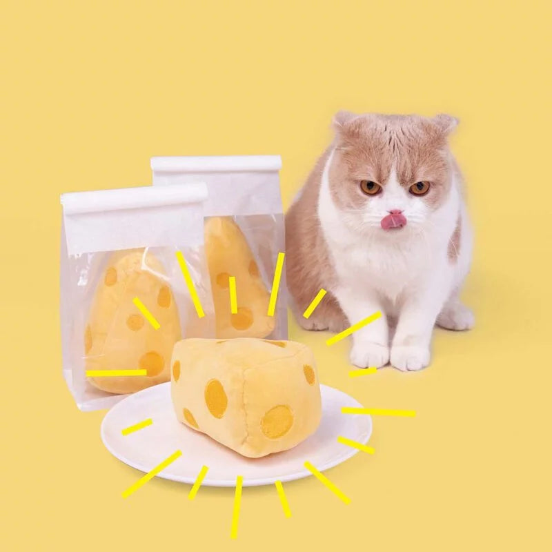 PurLab 噗撲實驗室 芝士蛋糕貓玩具