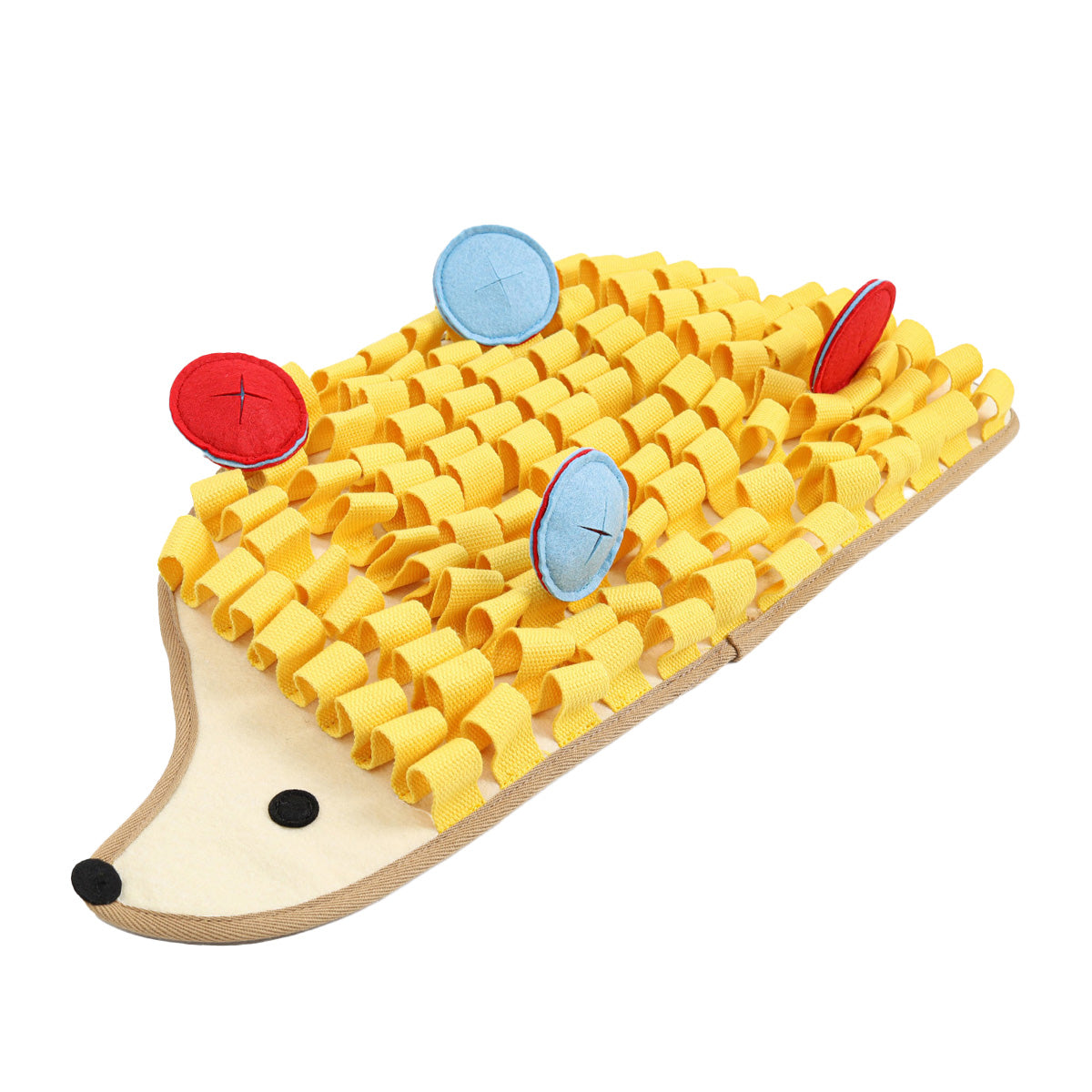 DogLemi多樂米 刺蝟造型寵物嗅聞墊 發聲玩具 藏食玩具