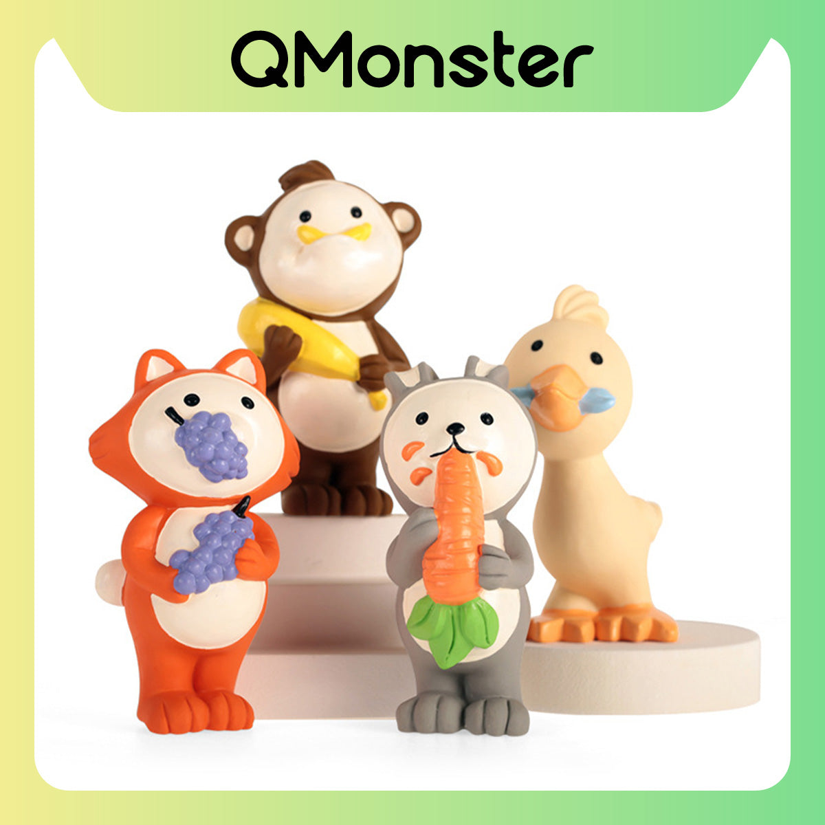 Q-MONSTER 貪吃系列 狗玩具 寵物發聲玩具