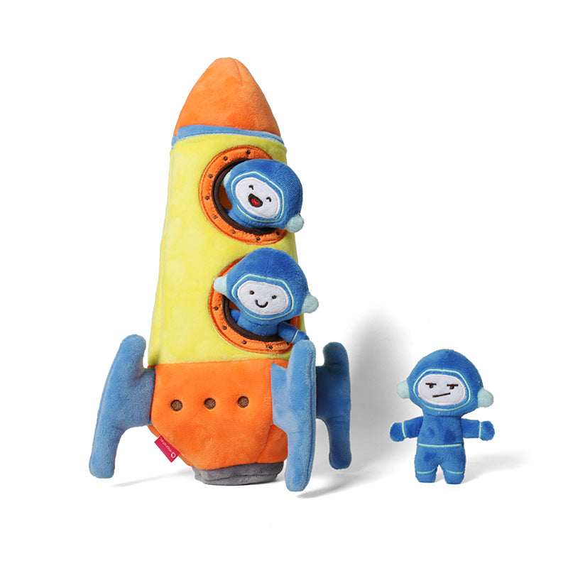 Q-MONSTER 掏掏玩具 火箭 UFO 狗玩具 貓玩具 益智玩具 藏食玩具