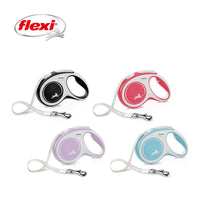 FLEXI飛萊希 幻彩系列 帶狀伸縮牽繩 粉紫 / 紅 / 黑 / 粉藍