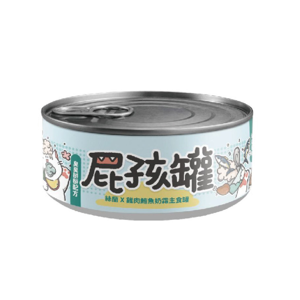 NU4PET陪心寵糧  屁孩罐 幼貓專用 貓主食罐 貓罐 80g 台灣製造